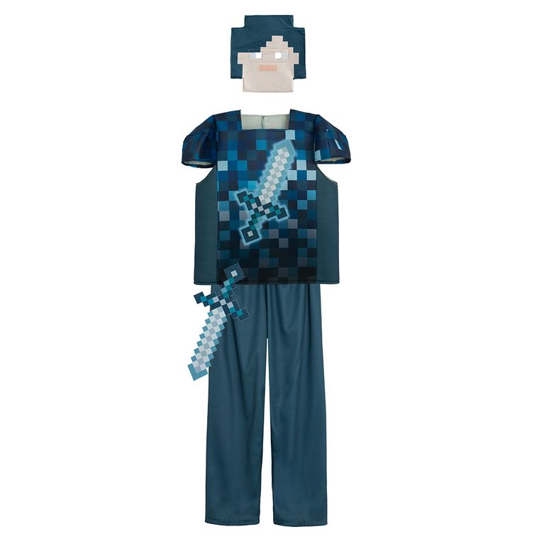 Smiki, Piksele, strój dla dzieci z maską, 5-6 lat