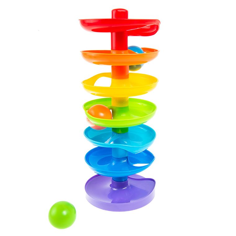 Smiki, piłeczkodrom, wieża z kulkami