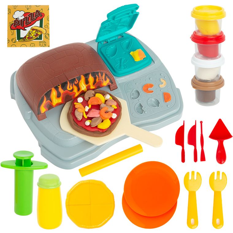 Smiki, Pizza, masa plastyczna z akcesoriami