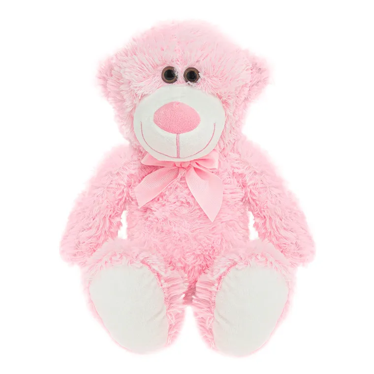 Smiki, pluszowy miś, różowy, 28 cm