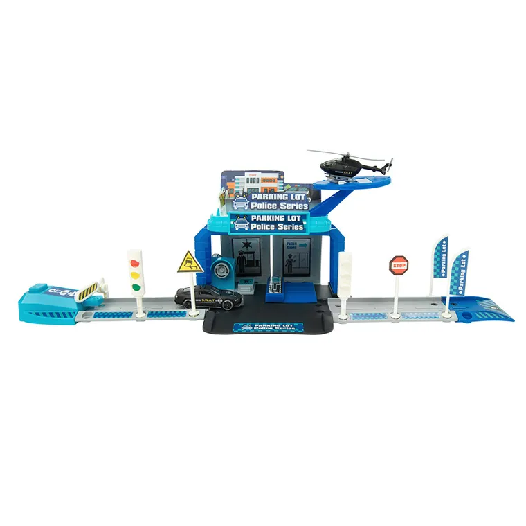 Smiki, Policja, parking z pojazdami, 1:58