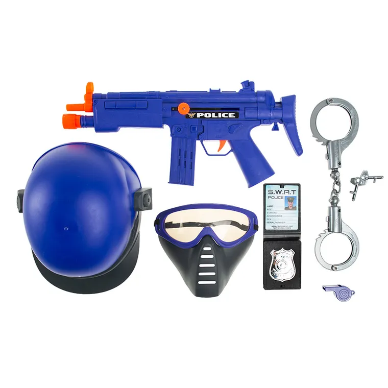 Smiki, Policjant, strój dla dzieci, 7 elementów