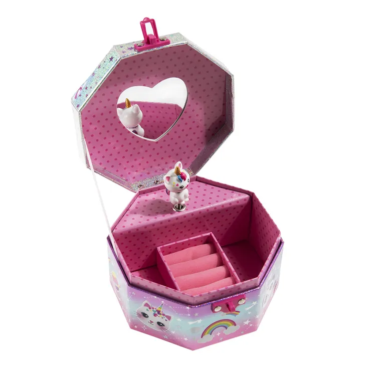 Smiki, pozytywka, szkatułka na biżuterię, kotek