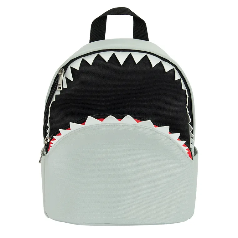 Smiki, Rekin, plecak dla przedszkolaka, szary