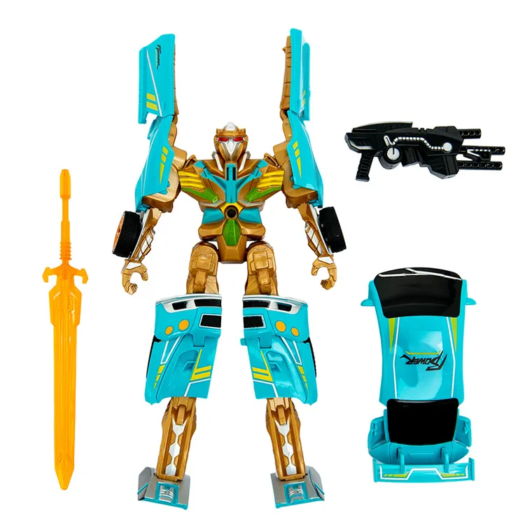 Smiki, Robo Cars, samochód, robot transformujący z akcesoriami, światło i dźwięk