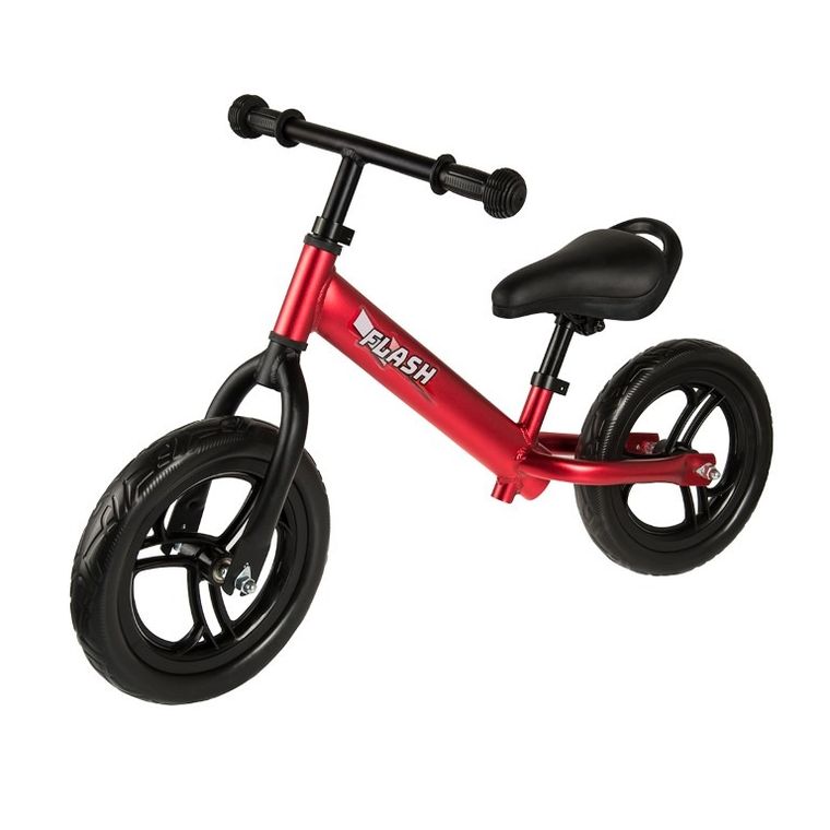 Smiki, rowerek biegowy, czerwony