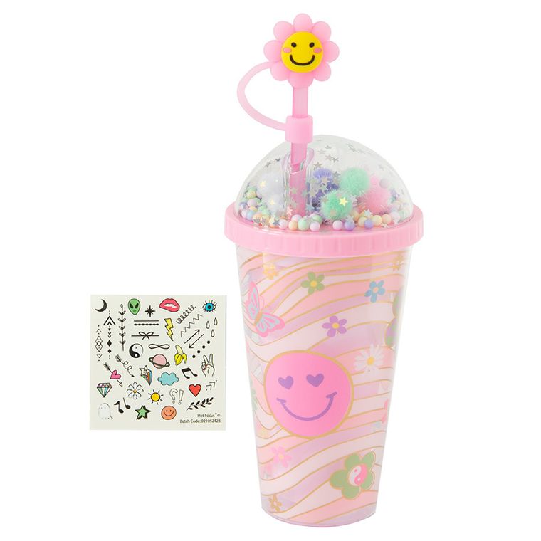 Smiki, Smile, kubek ze słomką, 450 ml