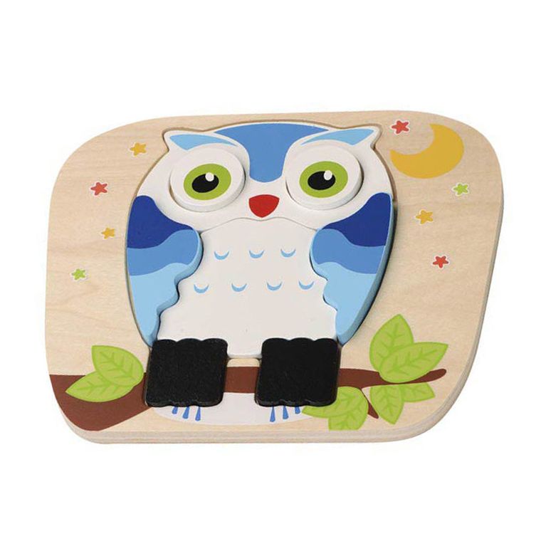 Smiki, Sowa, puzzle drewniane