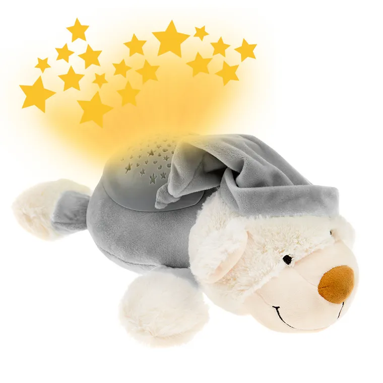 Smiki, Śpiący miś, projektor, szary