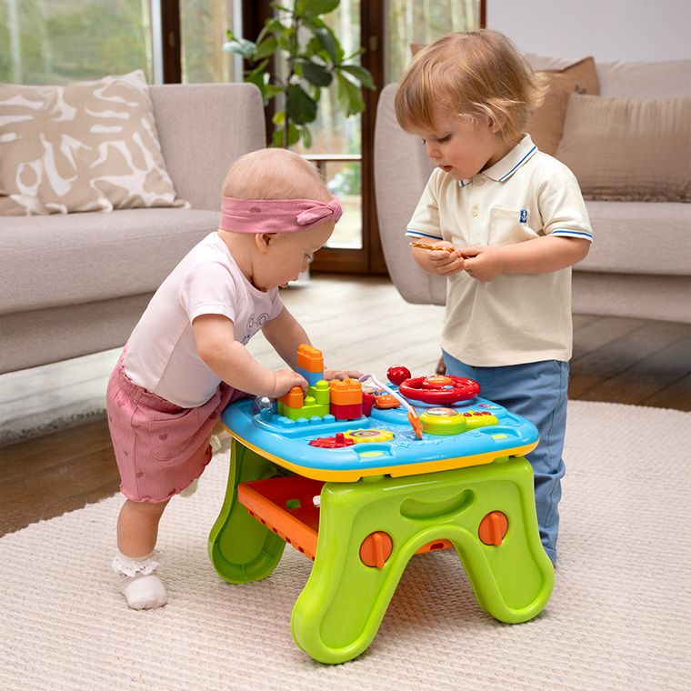 Smiki, stolik interaktywny, dwustronny blat