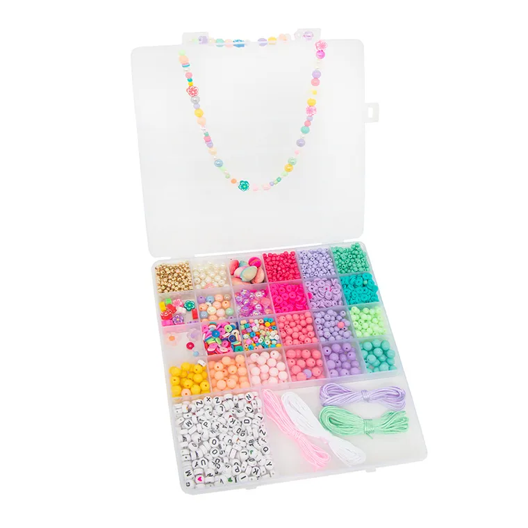Smiki, Stylo, Koraliki do tworzenia biżuterii, zestaw kreatywny, 2200 elementów