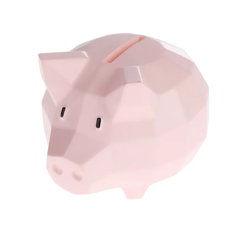 Smiki, świnka skarbonka, różowa