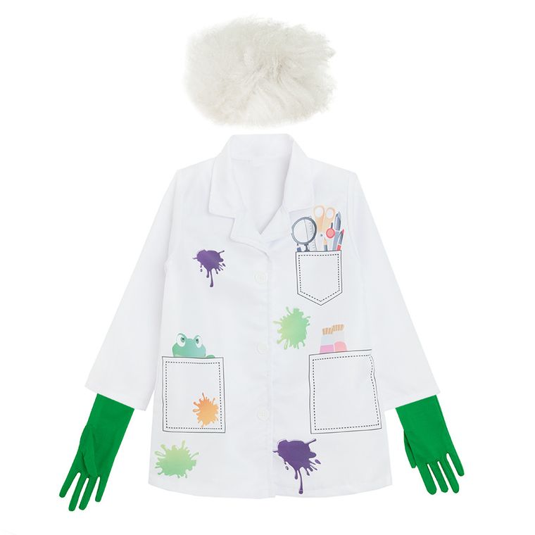 Smiki, Szalony naukowiec, strój dla dzieci, 7-8 lat