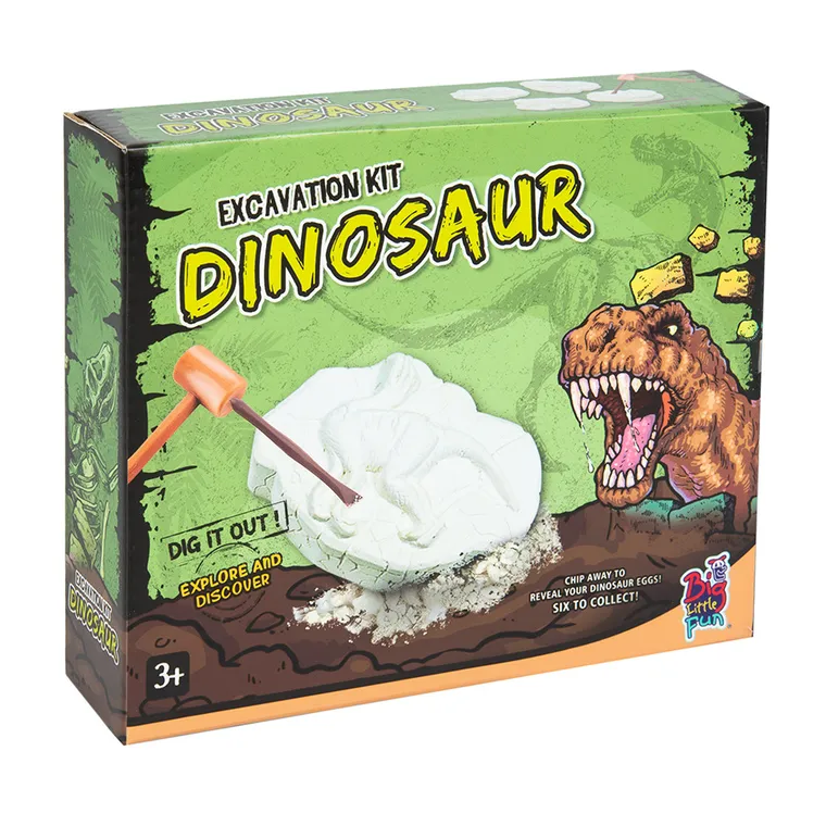 Smiki, Szkielet T-Rex, wykopaliska, zestaw naukowy