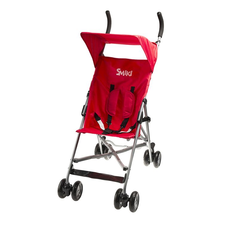 Smiki, Travel, wózek typu parasolka, czerwony