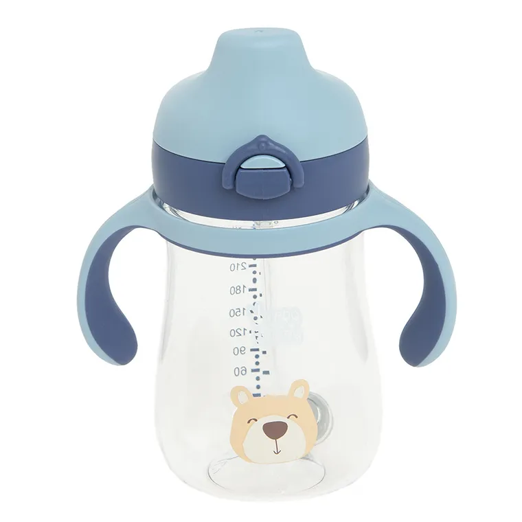 Smiki, Very Bunny, bidon niekapek, miś, niebieski, 280 ml