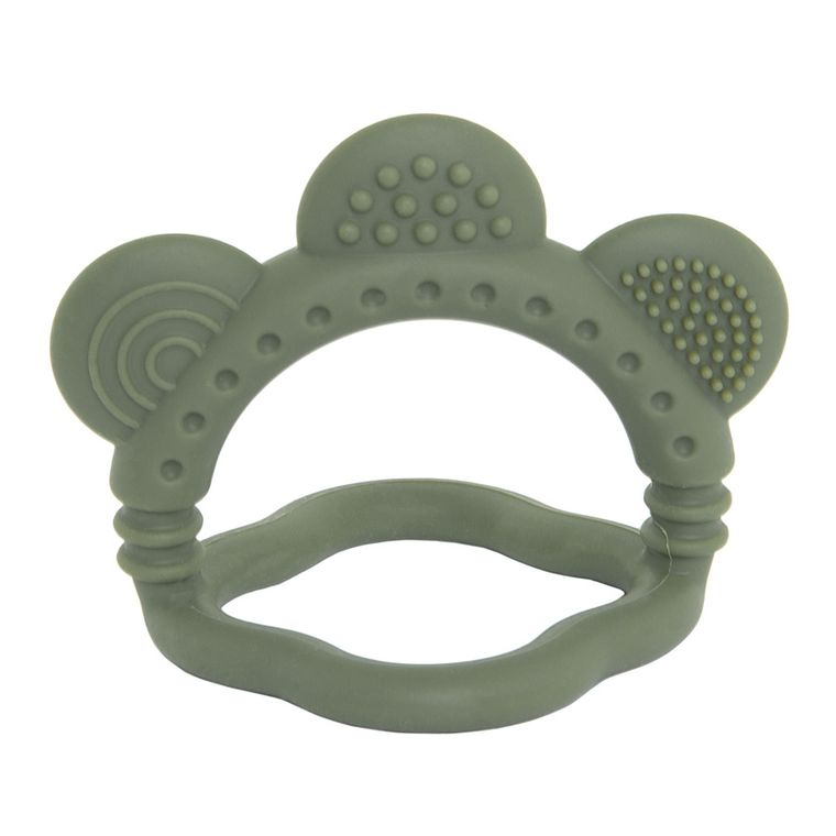 Smiki, Very Bunny, Kwiatek, gryzak silikonowy, zielony