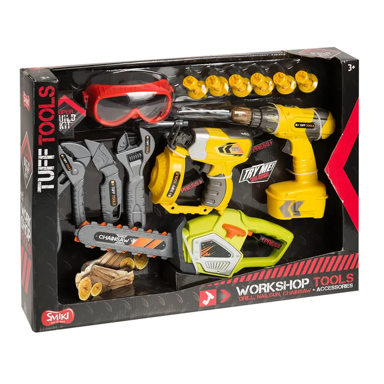 Smiki, warsztat, zestaw narzędzi