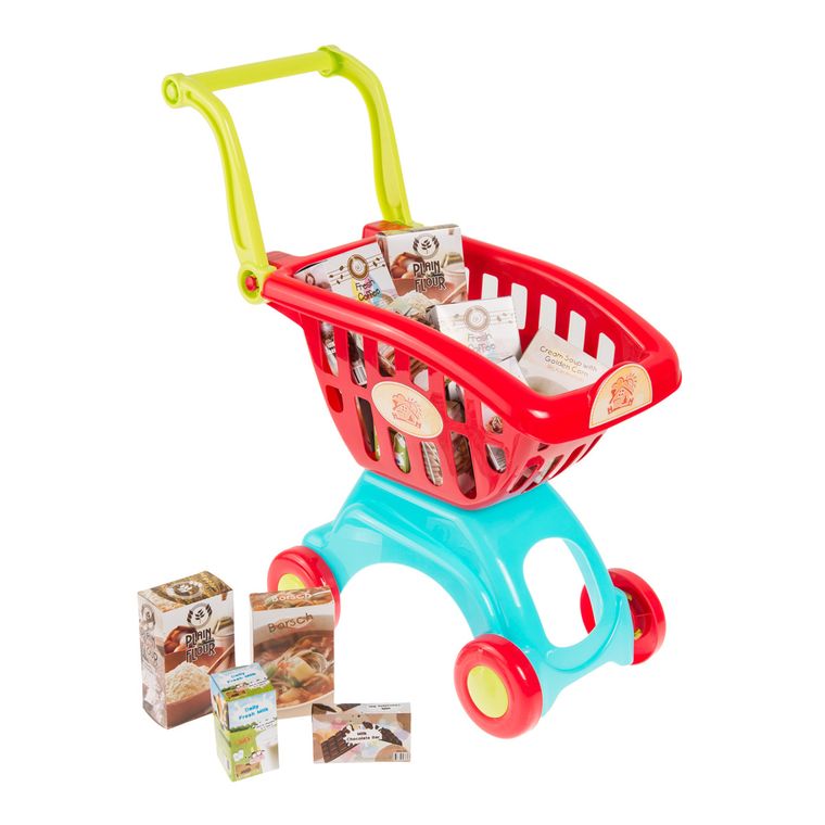 Smiki, wózek zakupowy z akcesoriami