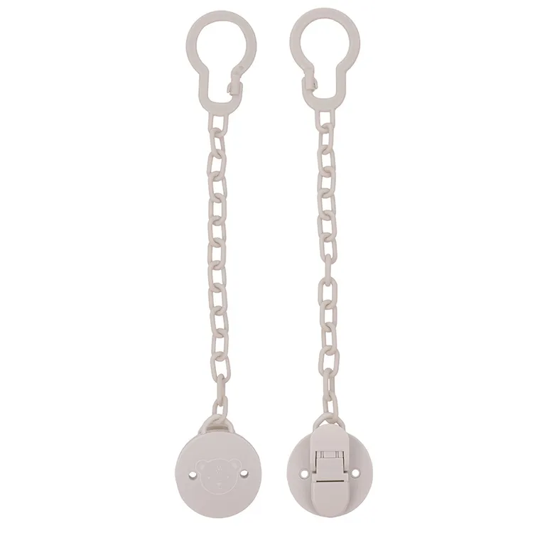 Smiki, zawieszka do smoczka, beżowa