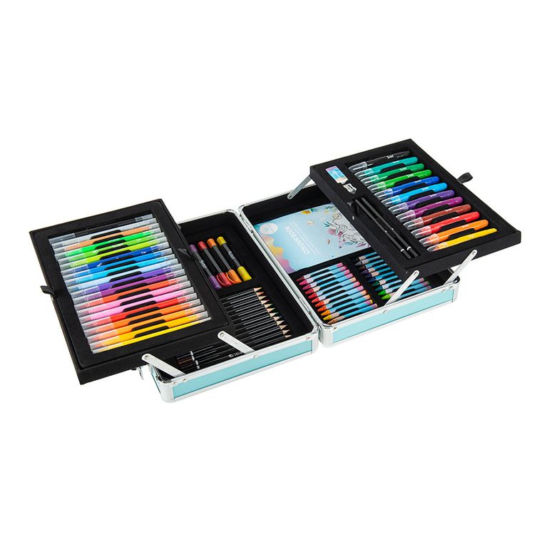 Smiki, zestaw artystyczny w walizce, 84 elementy