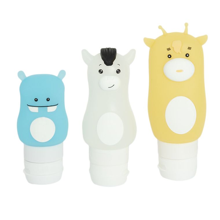 Smiki, zestaw butelek podróżnych, 3 szt.