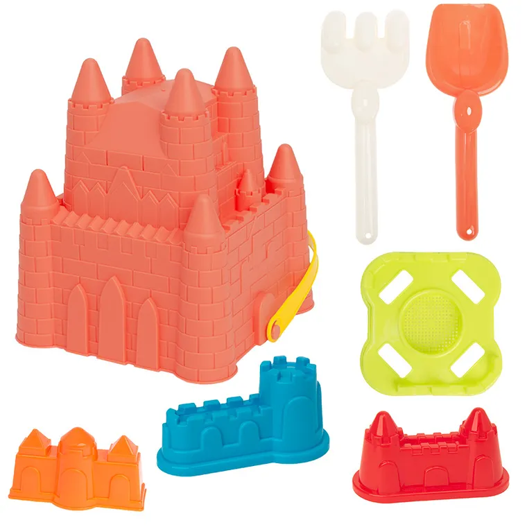 Smiki, zestaw do zabawy w piasku, 7 elementów