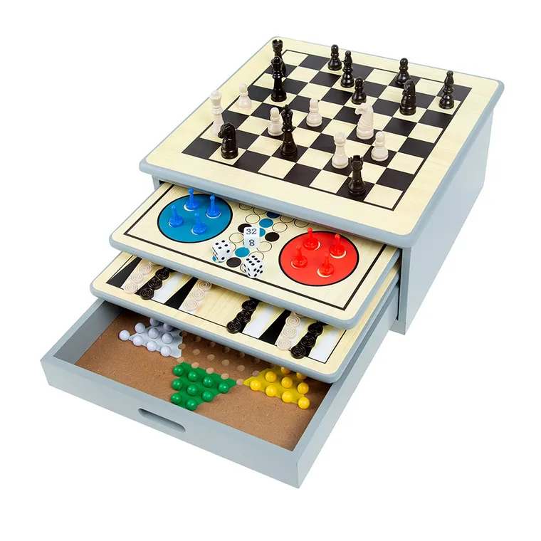 Smiki, zestaw gier planszowych, 10w1