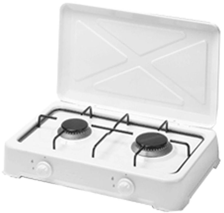 Smile, Kuchenka gazowa dwupalnikowa KN-02/1K, 3210W