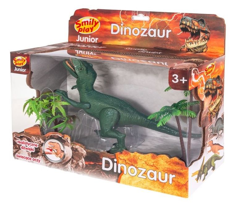 Smily Play, Dinozaur Raptor, zabawka interaktywna