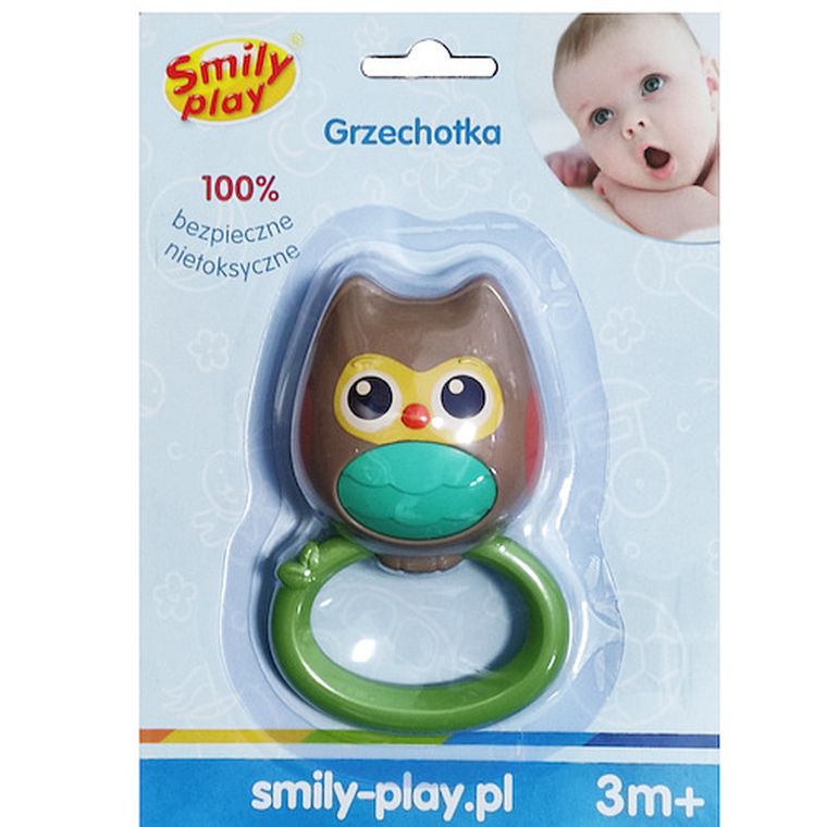 Smily Play, grzechotka, sowa