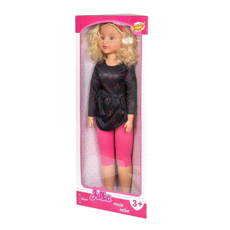 Smily Play, Julka, lalka chodząca za rękę, 80 cm