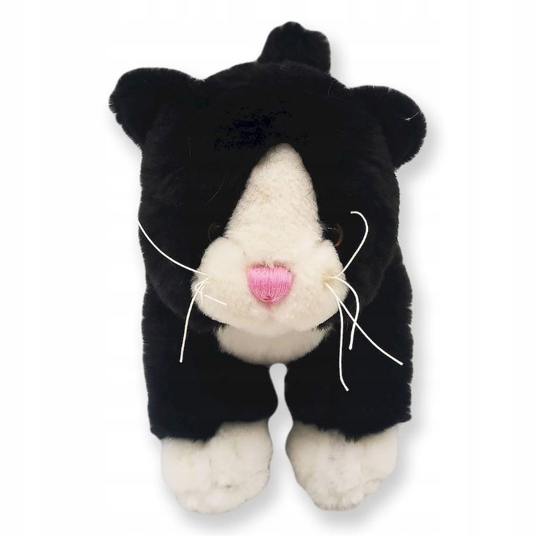 Smily Play, kot czarny, stojący, maskotka, 26,4-18,8 cm