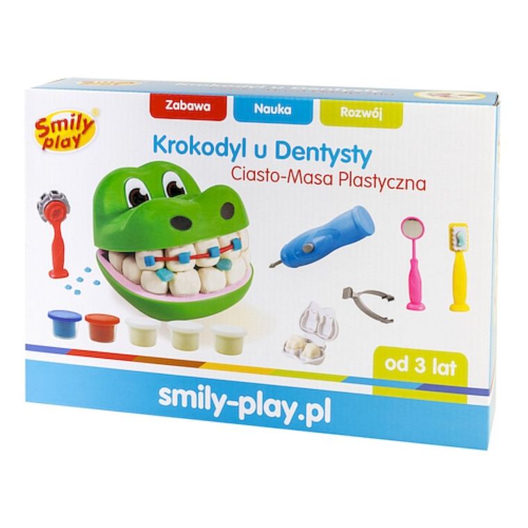 Smily Play, Krokodyl u dentysty, ciasto-masa plastyczna