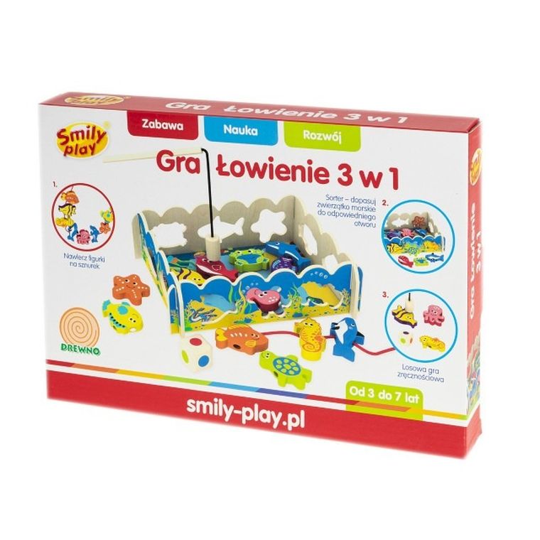 Smily Play, Łowienie, gra 3w1