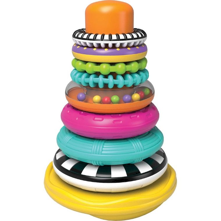 Smily Play, Piramidka sensoryczna, zabawka niemowlęca