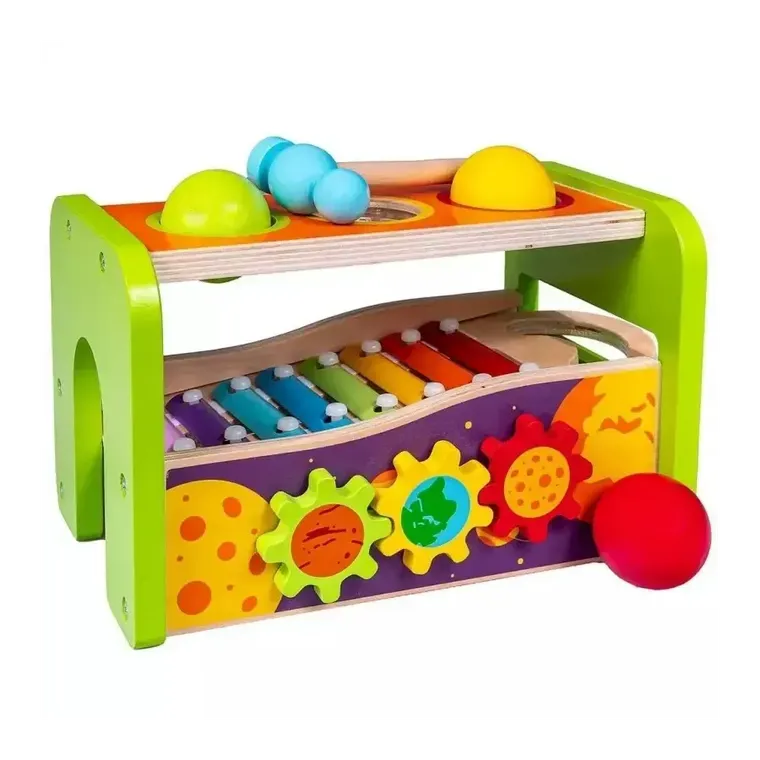 Smily Play, przebijanka z młotkiem i cymbałkami