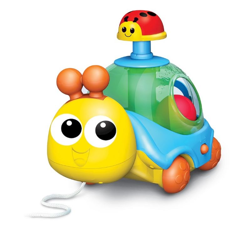 Smily Play, Ślimak z piłeczkami, bączek do ciągnięcia