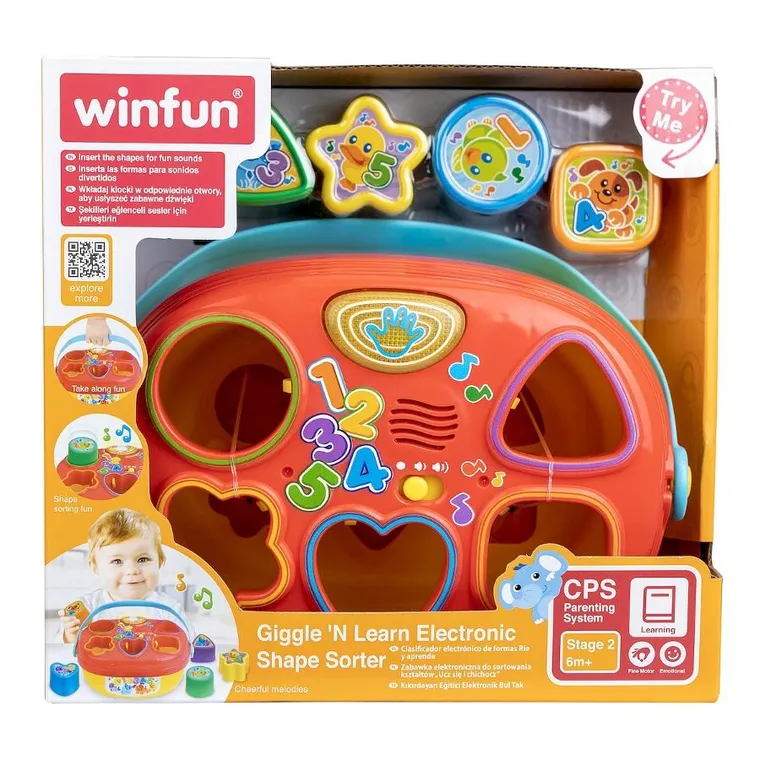 Smily Play, wesoły sorter kształtów