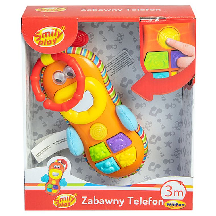 Smily Play, zabawny telefon, zabawka interaktywna
