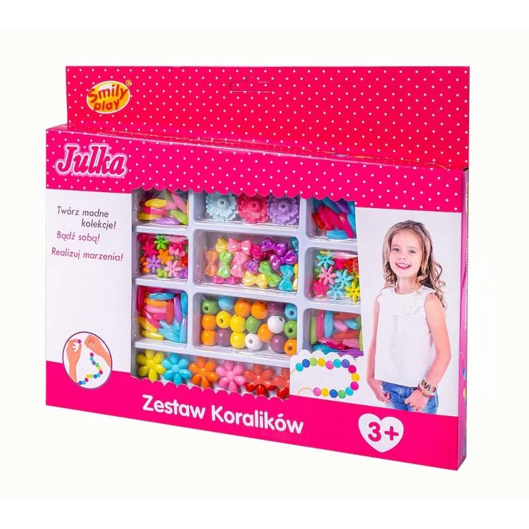 Smily Play, zestaw koralików