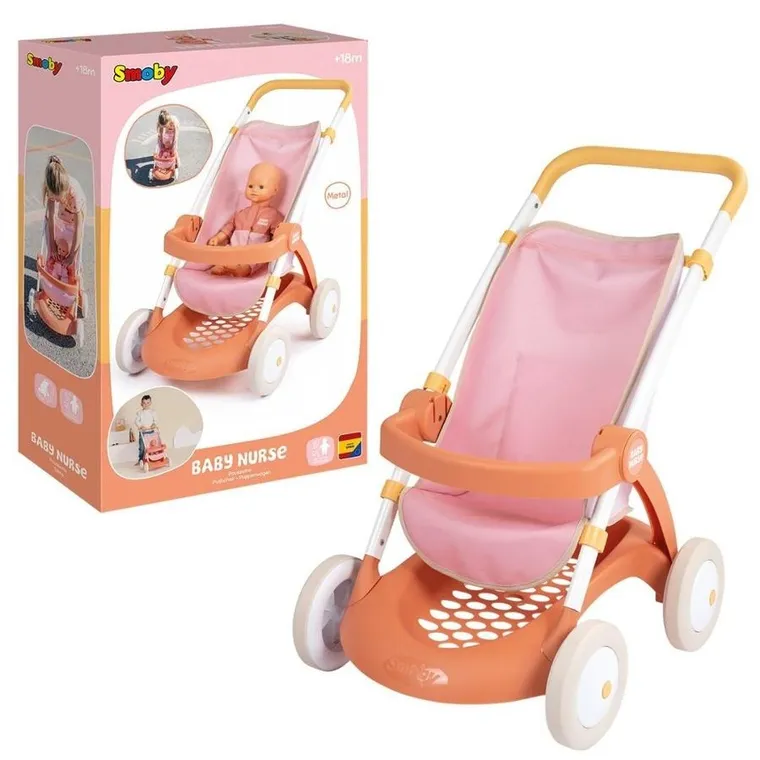 Smoby, Baby Nurse, wózek spacerówka dla lalek