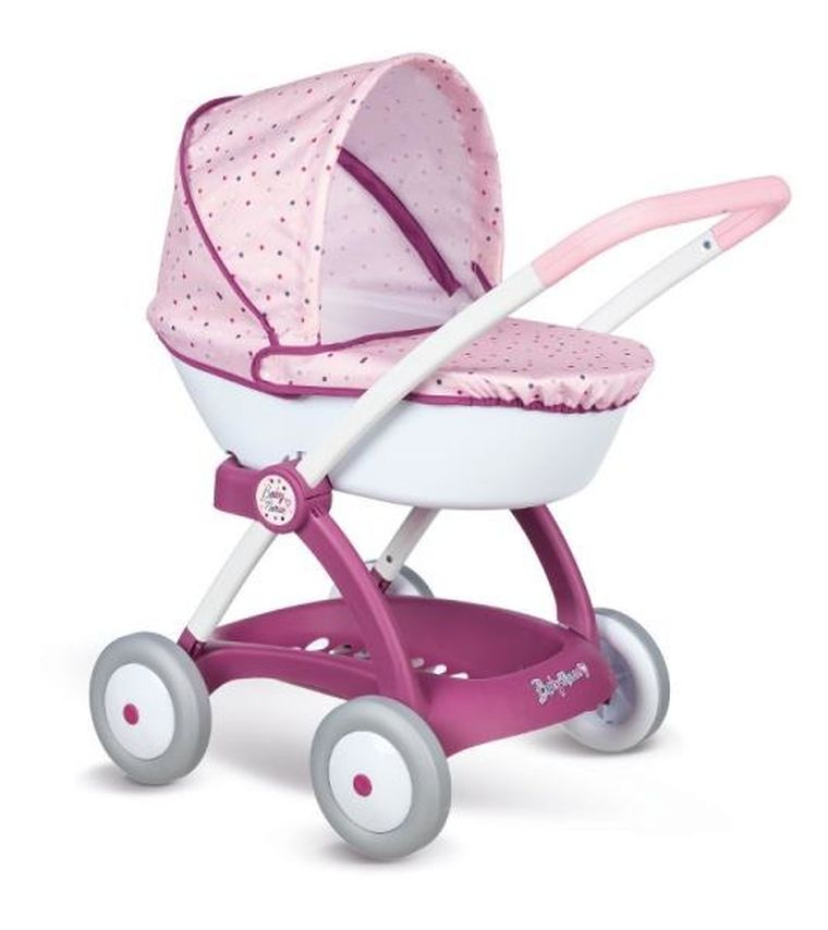 Smoby, Chuli Pop Baby Nurse, głęboki wózek dla lalek