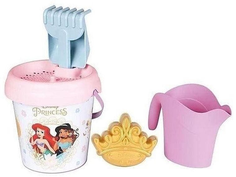 Smoby, Disney Princess, wiaderko z akcesoriami, 17 cm