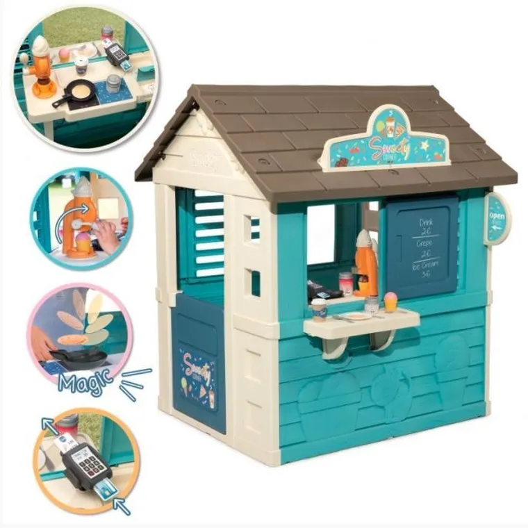 Smoby, domek, Lodziarnia