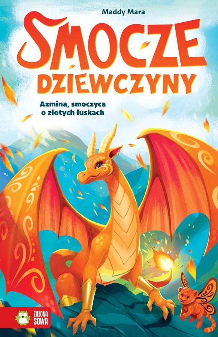Smocze Dziewczyny. Azmina, smoczyca o złotych łuskach