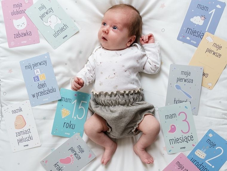 Snap the moment, foto-karty dla dzieci, 0-3, 37 szt.