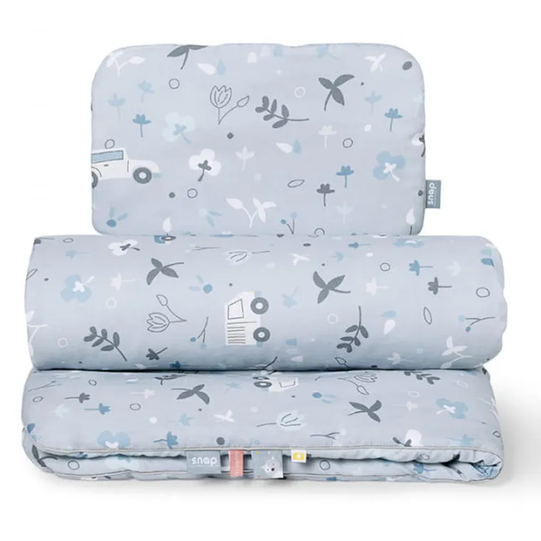 Snap The Moment, Indigo race, 2-częściowy komplet pościeli, 80-100 cm