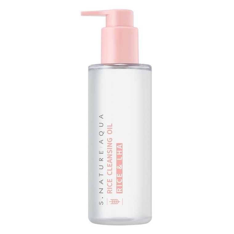 S.Nature, Aqua Rice Cleansing Oil, ryżowy olejek do mycia twarzy, 200 ml