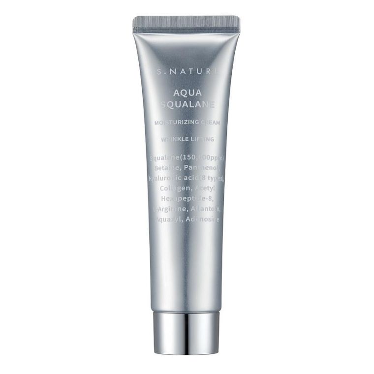 S.Nature, Aqua Squalane Moisturizing Cream, nawilżający krem do twarzy, 60 ml